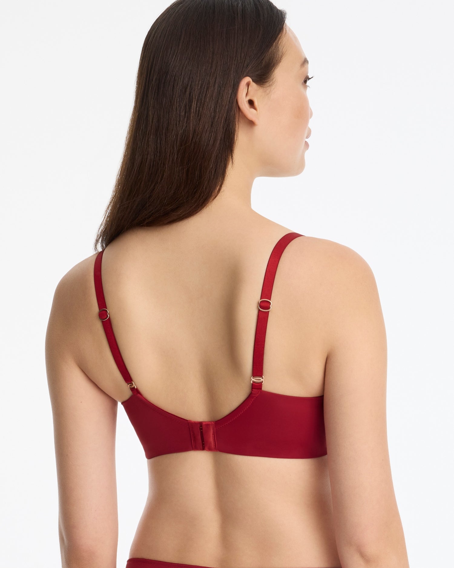 Skarlett Blue Entice Lace Full Coverage Side Support Balconette Bra - back