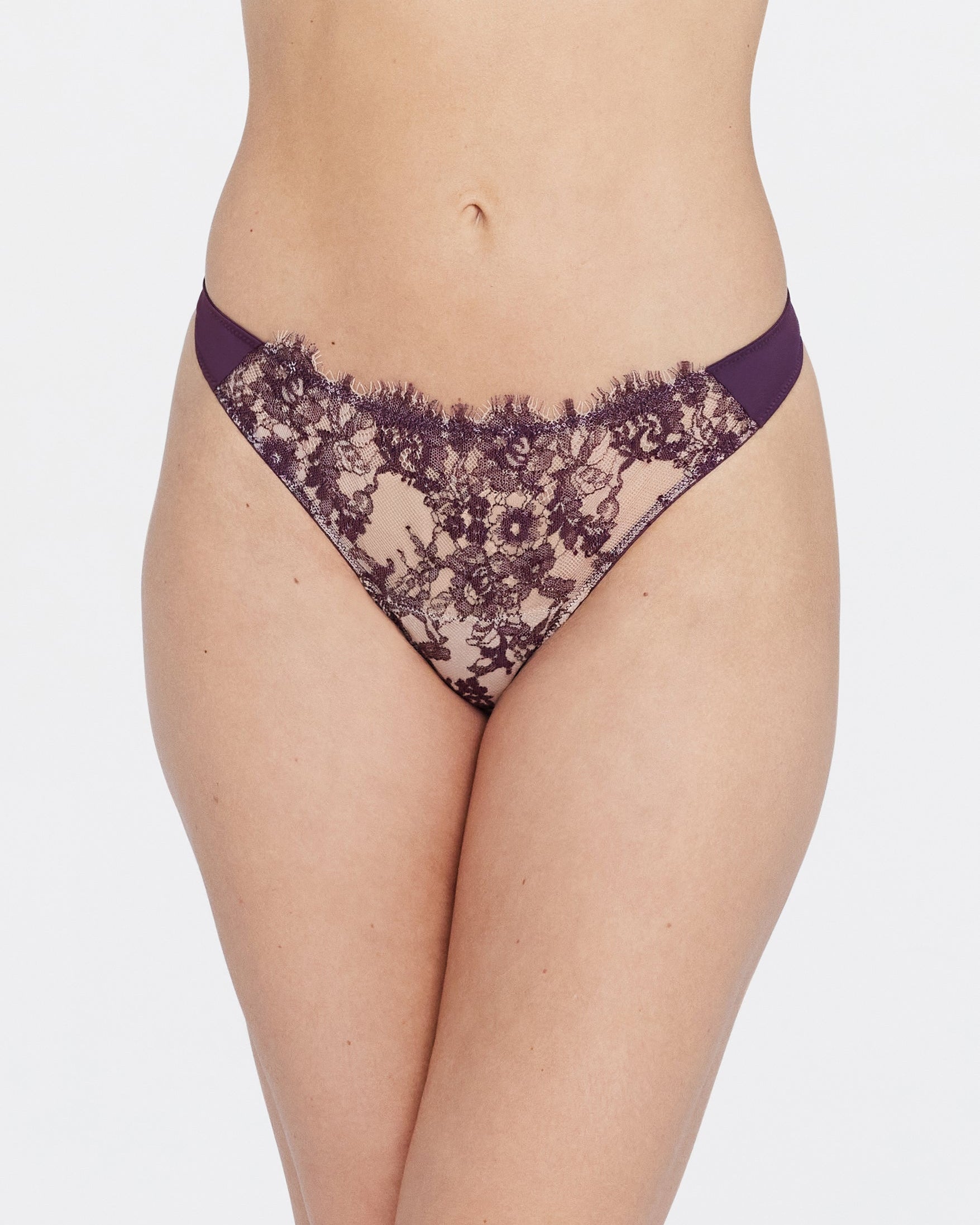 Entice Front Lace Thong