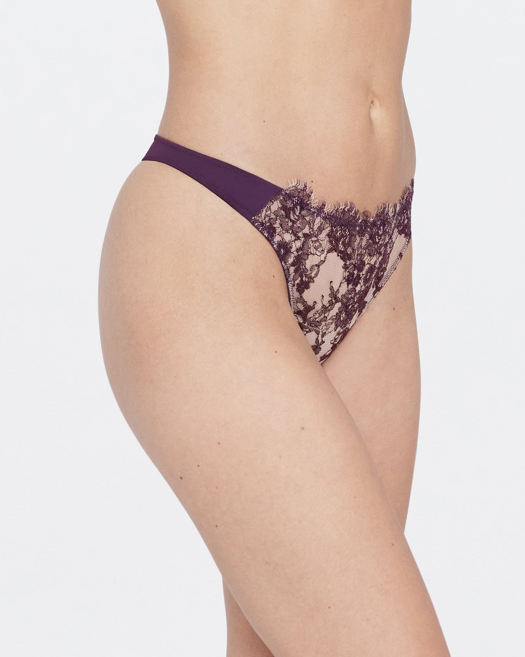 Entice Front Lace Thong