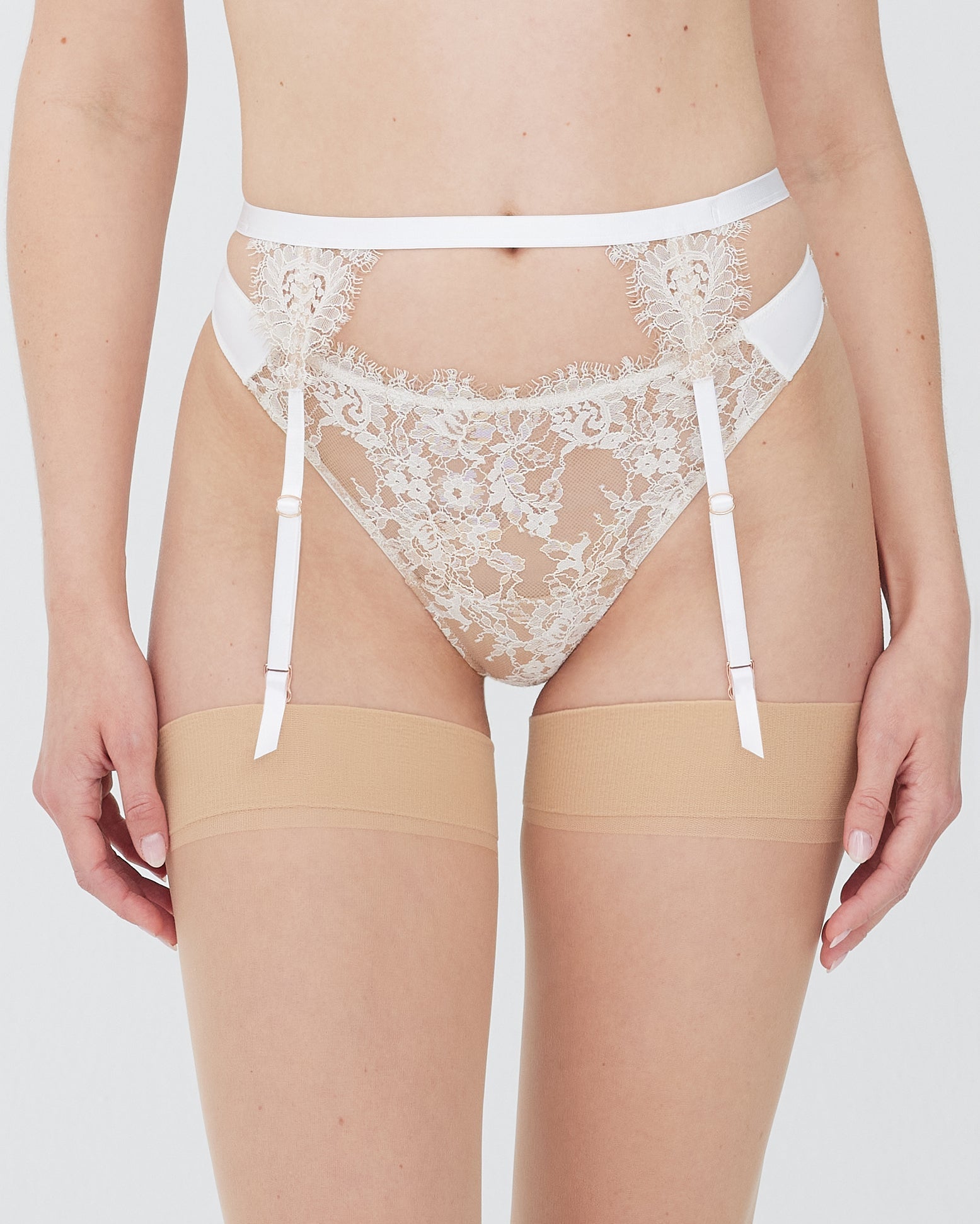 Entice Lace Garter Belt