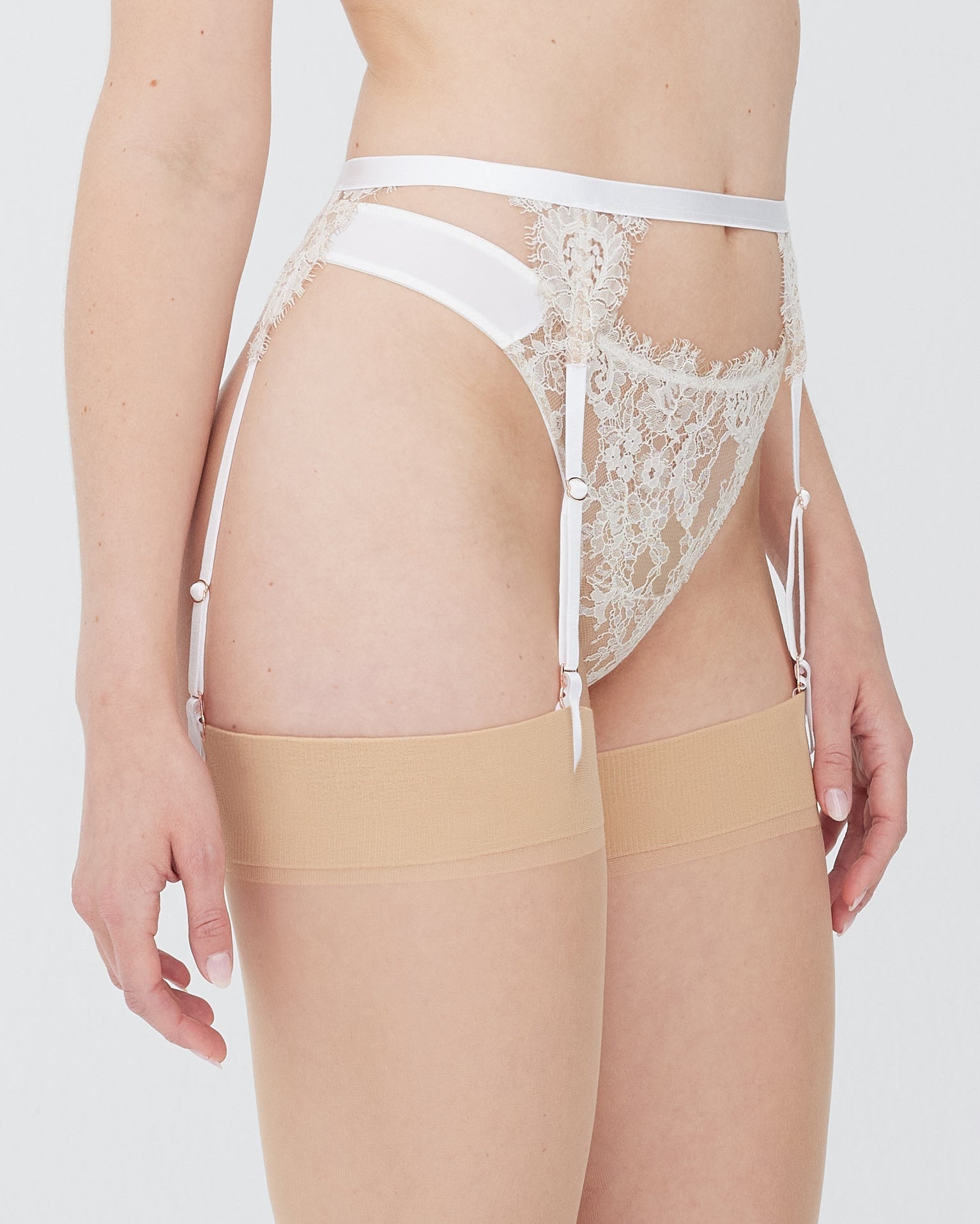 Entice Lace Garter Belt