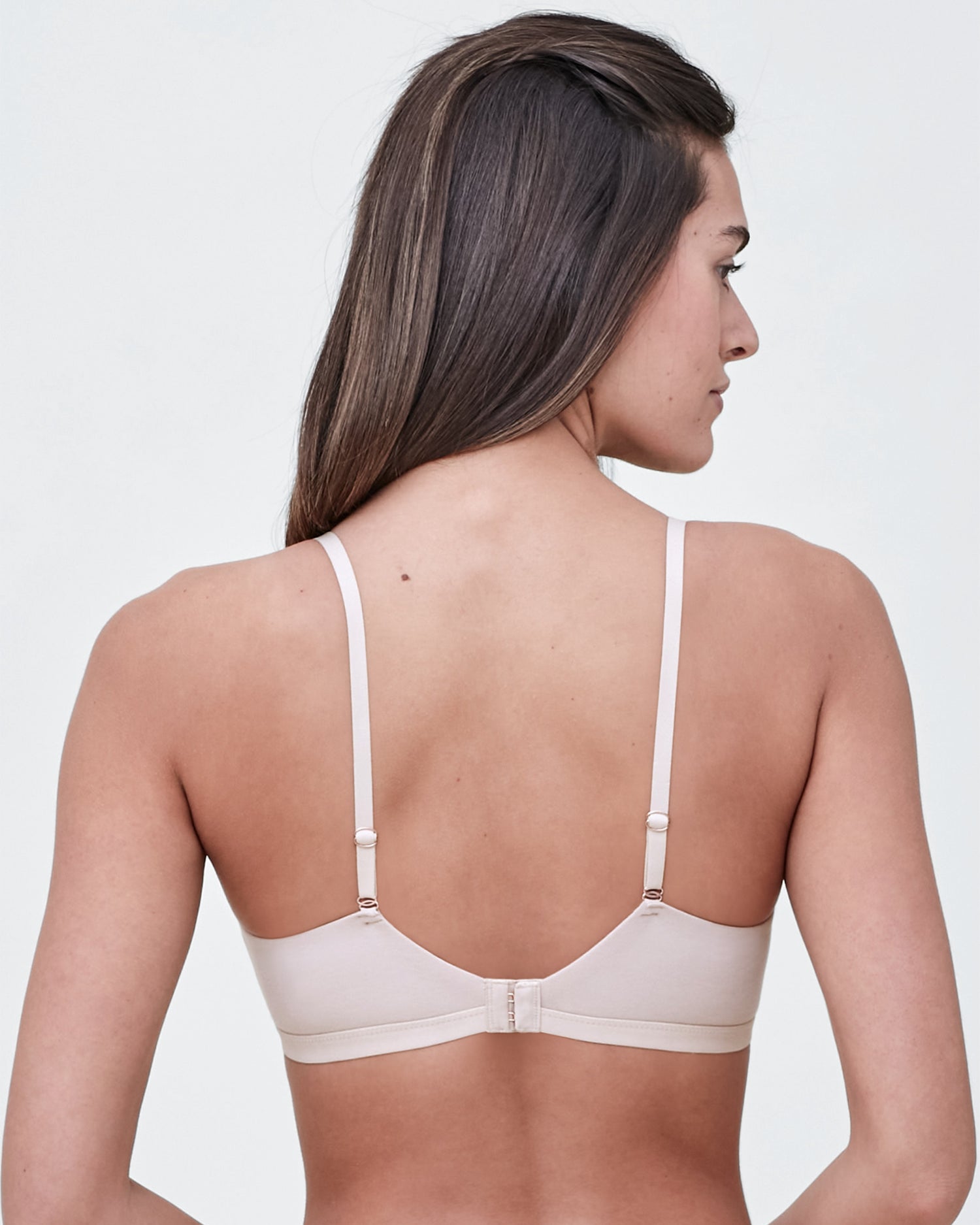 Adorned Cotton Wireless Bra
