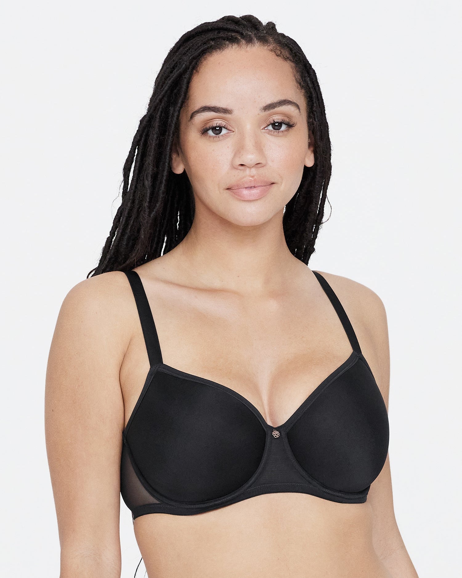 Spellbound Demi Spacer T-Shirt Bra - Black