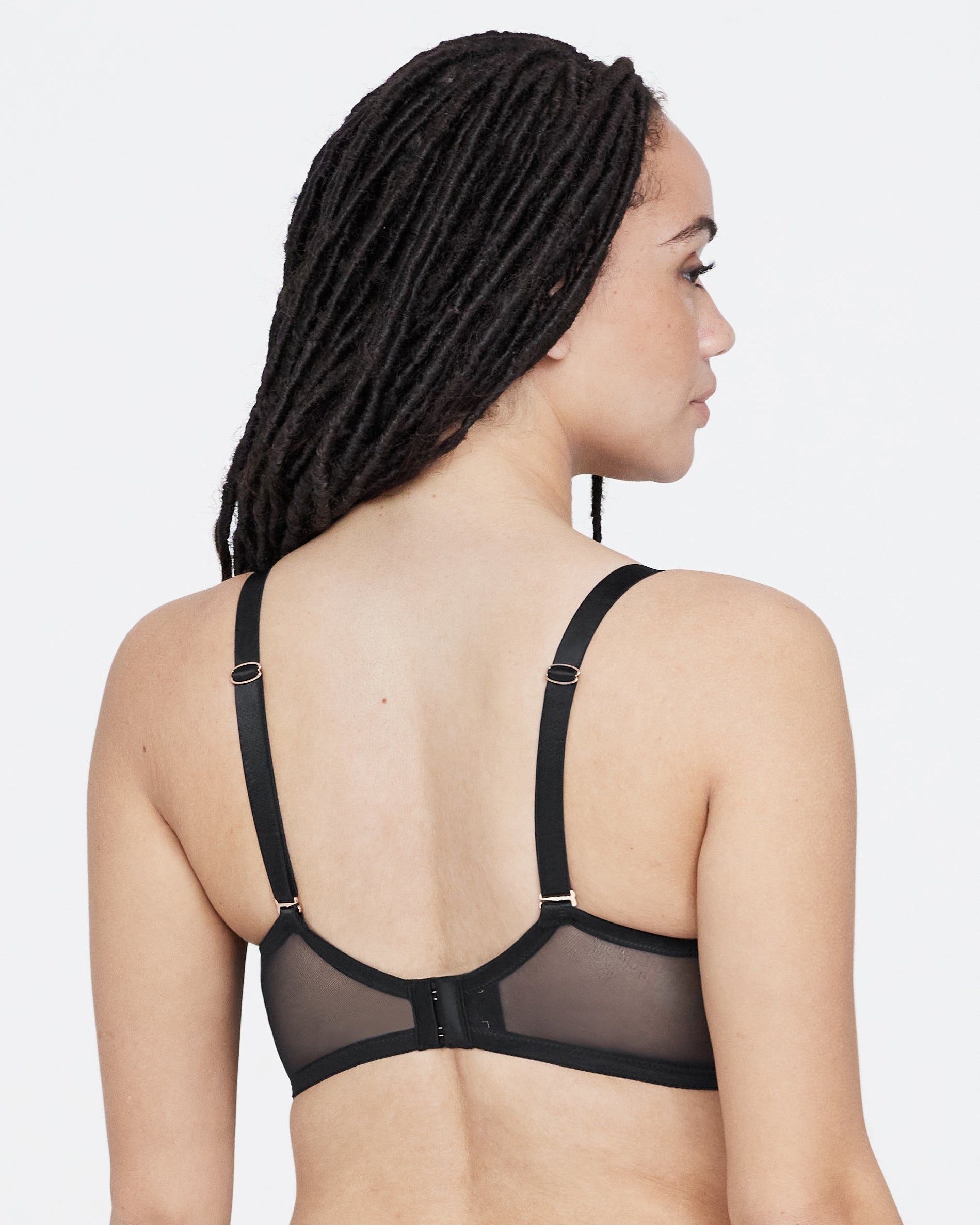 Spellbound Demi Spacer T-Shirt Bra - Black