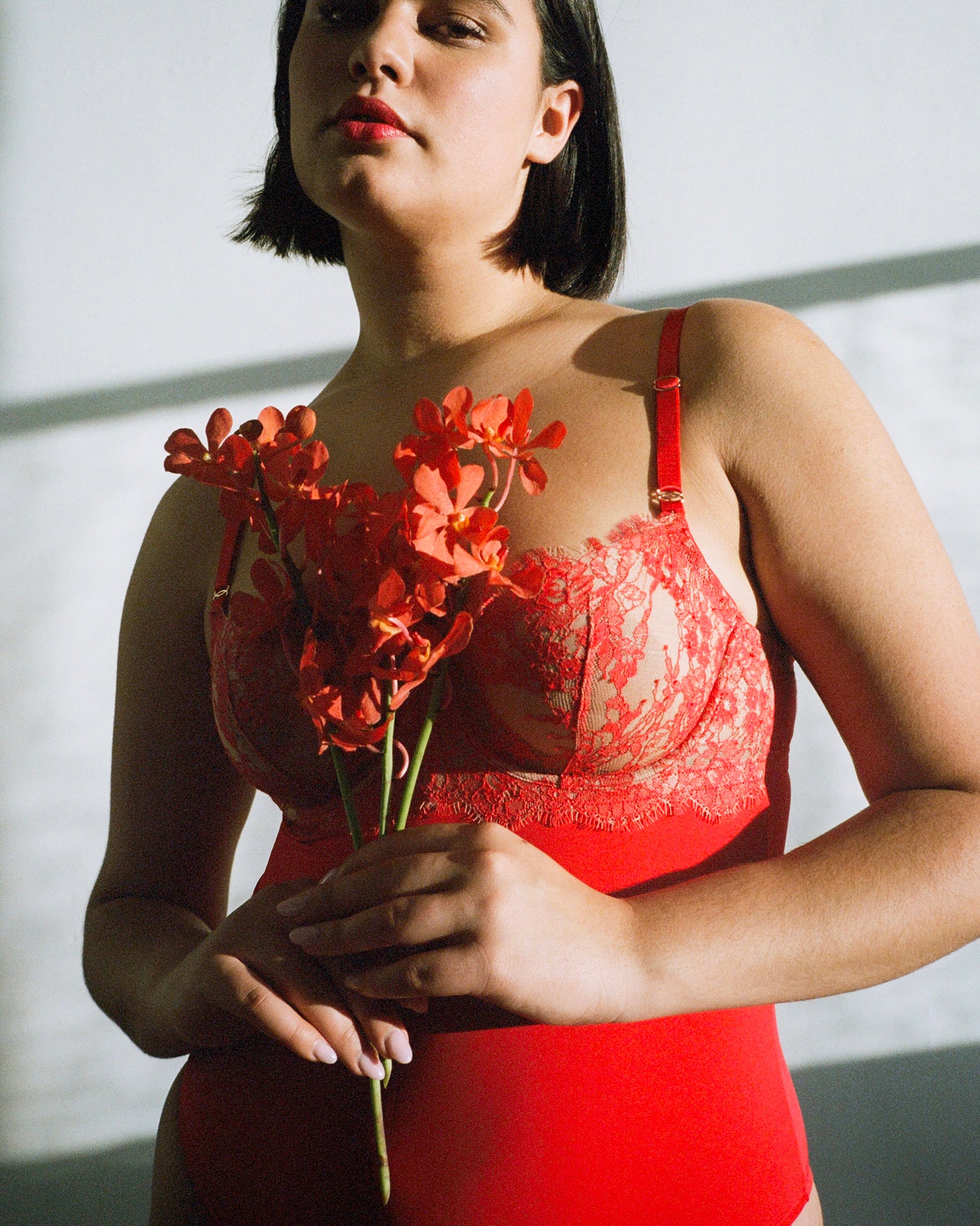 Entice Balconette Lace Bodysuit