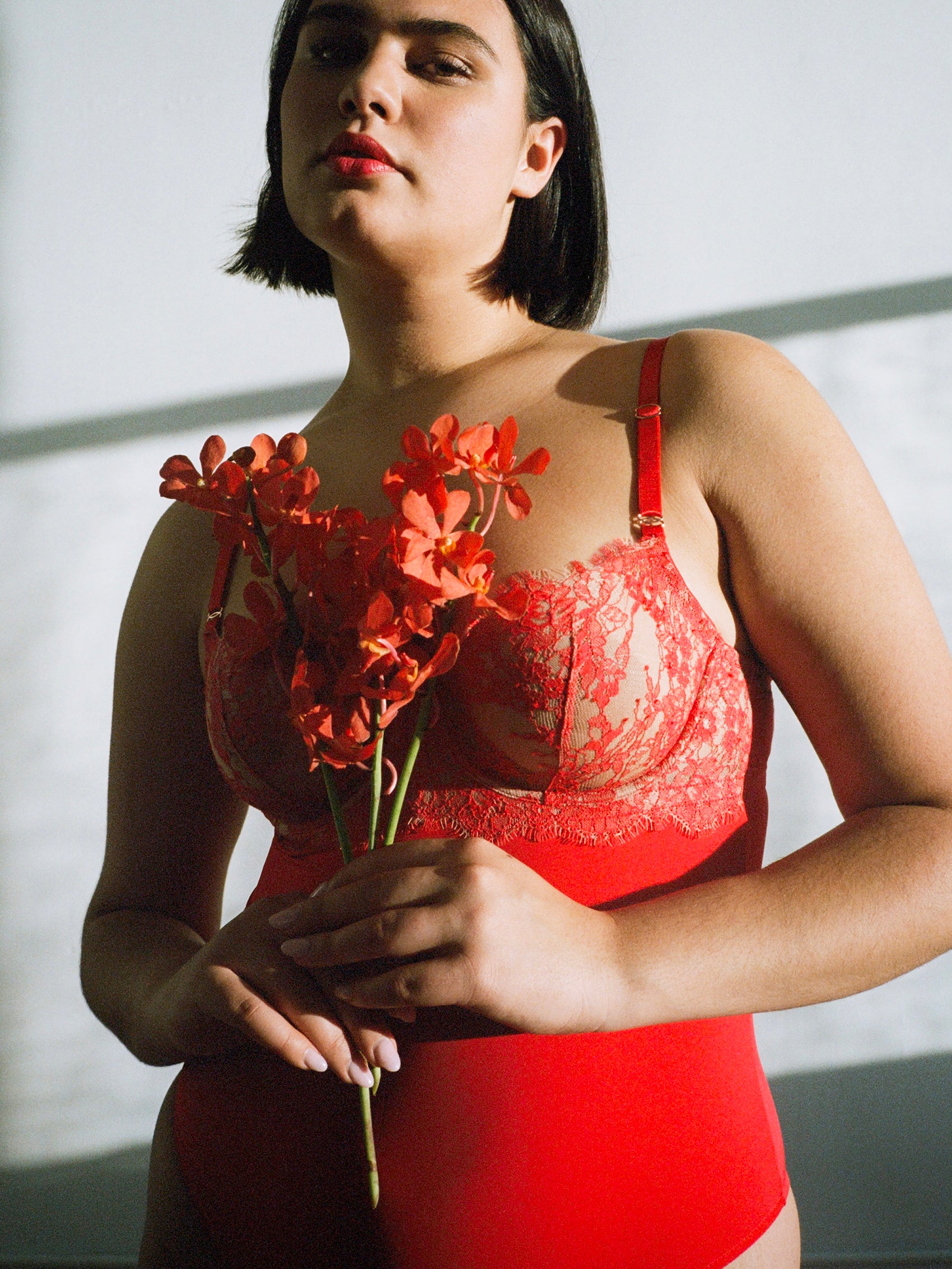 Entice Balconette Lace Bodysuit