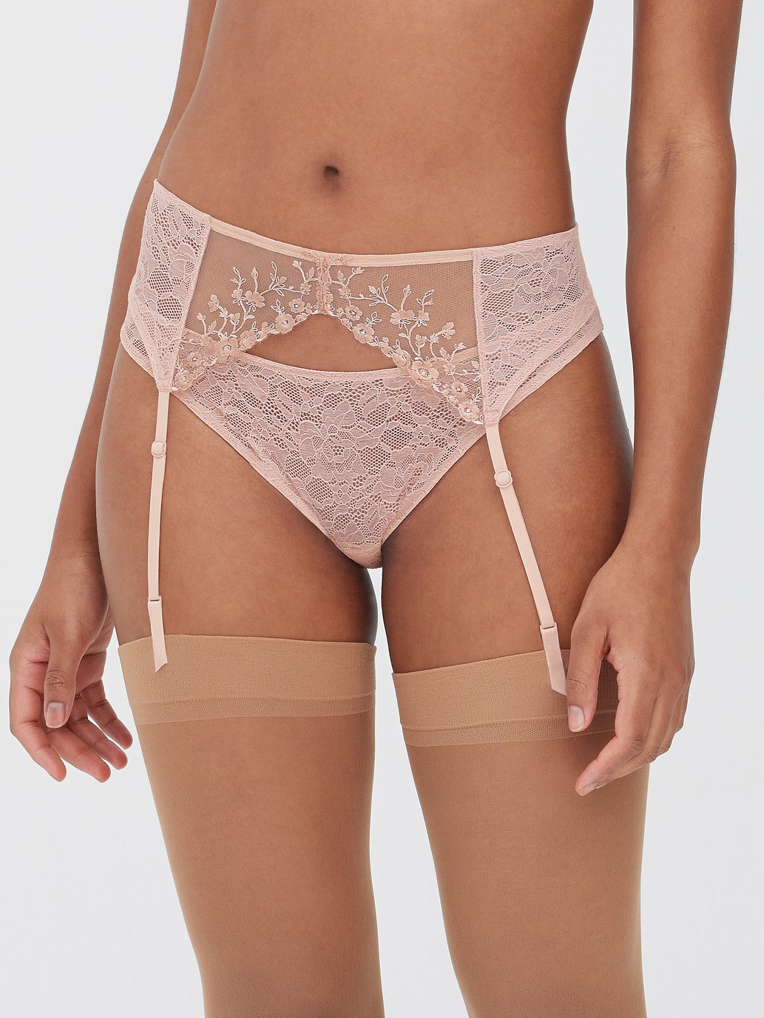 Paradise Garter Belt - Romance Combo Skarlett Blue Paradise Garter Belt - Romance Combo Skarlett Blue
